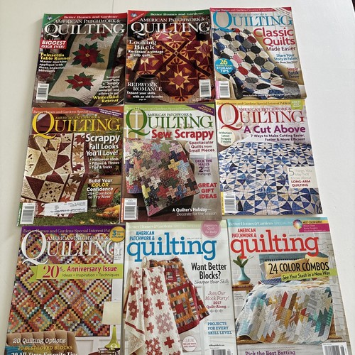 American patchwork quilting - american, &