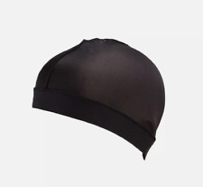 Solid Black Color Men Durag Hats Elastic Durag Cap Bonnet Wave Caps