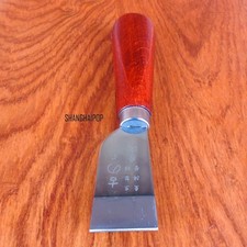 Leather Craft Skiving Cutter Cutting Skiver Tool Sharp Wood Handle DIY New