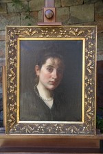 Portrait Young Woman Girl Art