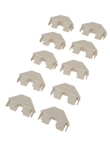 White vinyl picket - (10-pack),