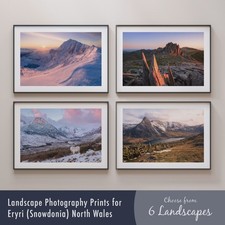 North Wales - Snowdonia Eryri Mountains - Landscape Photography Wall Art Prints