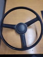 BMW E10 Steering Wheel 1602 - 1802 - 2002 Early 1970's Classic 3 Spoke Style