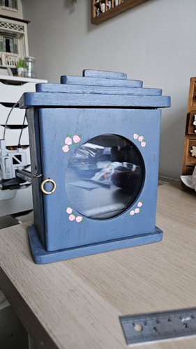 Antique clock case - case, dollshouse