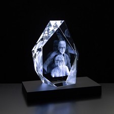 Personalised 3D Crystal Photo