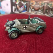 Vintage Diecast Britains Ltd Deetail Kubelwagen German WW2 Soldiers 1/32 Scale