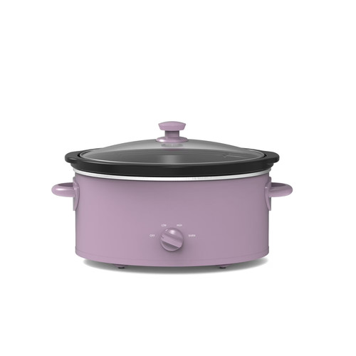 Quart slow cooker lilac - 6, cooker,