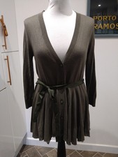 Jigsaw Khaki Silk & Cashmere