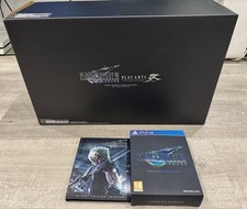 Play Arts Kai Cloud & Bike + FF7R Deluxe PS4 with art book and SteelBook