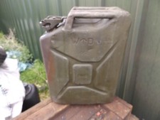 old vintage 5 Gallon petrol