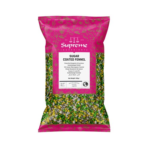 Supreme sugar coated fennel - sugar,