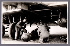 VICKERS VIRGINIA BOMBER BOMING UP VINTAGE PHOTO RAF ROYAL AIR FORCE 5