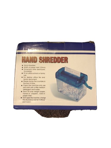 Hand shredder - hand,
