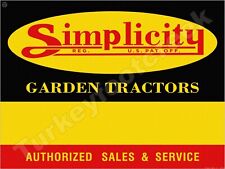 Simplicity Garden Tractors
