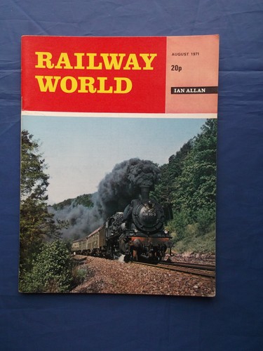 Railway world august 1971 - world,