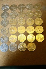 2011 London Olympics 50p coins