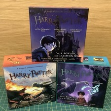 Harry Potter 1-7  Complete Audio CD Collection Audiobooks Stephen Fry