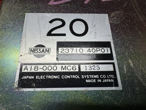 Nissan 300zx z32 vg30de ecu - vg30de,