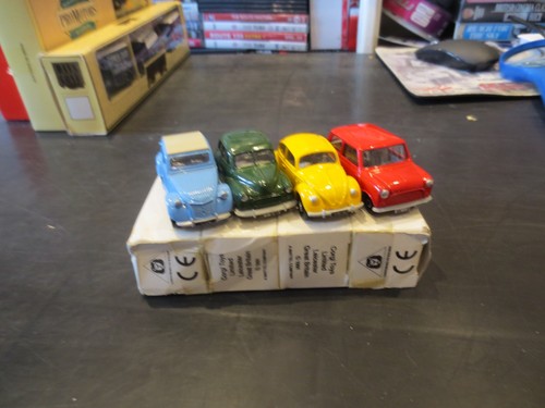 Set small corgi cars in - set, 4