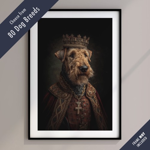Royal dog portrait - royal, –