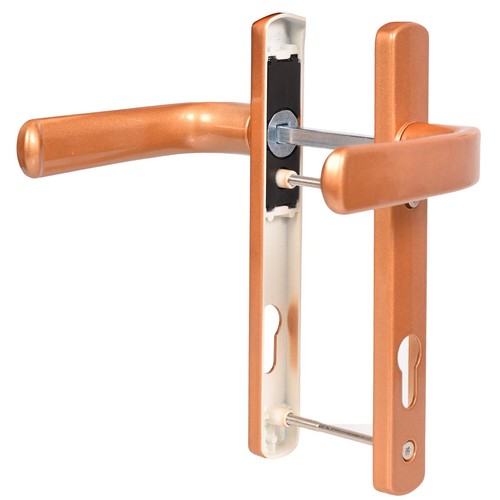 Upvc door handle sprung 92mm - door,