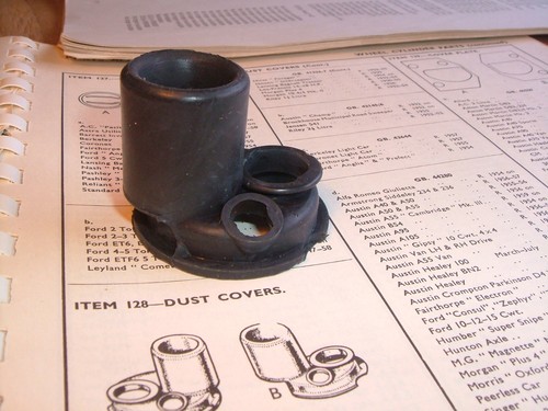 Handbrake draw link boot - draw,