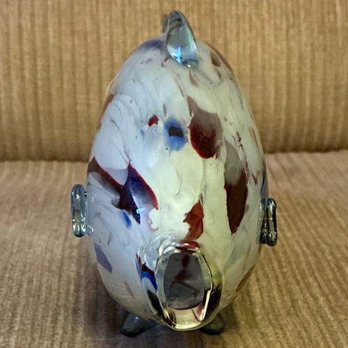 Art glass fish - glass, figurine