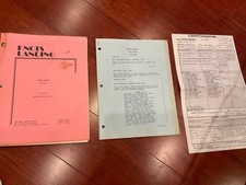 Original script + call sheet +