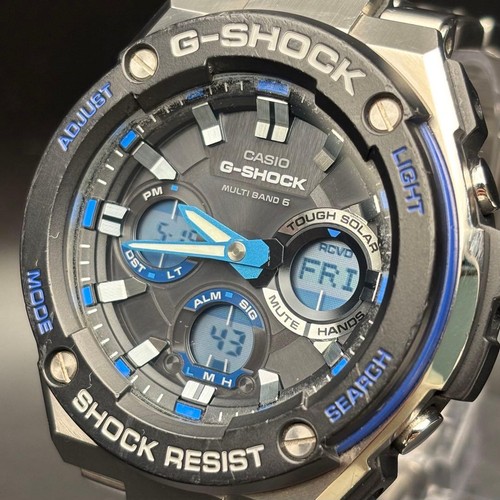 Casio shock gst - gst-w100d, radio