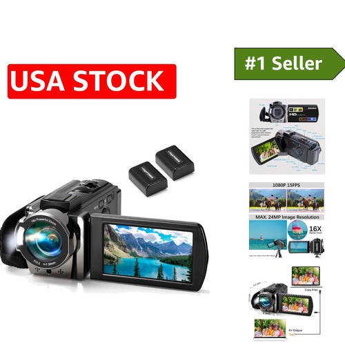24mp video camcorder with - 24mp,