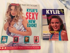 Kylie Minogue Big / TV Hits supplements / posters Hand on Your Heart 1980s 1990s