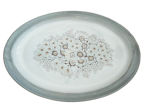 Denby pottery pretty - denby, oval