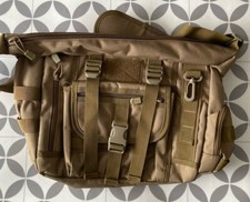 Messenger Bag Backpack D5 Column With Bottle Holder Military Style Olive Green