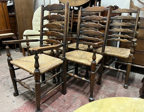 Harlequin set six antique - harlequin,
