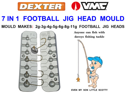 Dexter football jig - football,