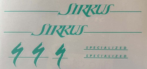 Specialized sirrus decal set - decal,
