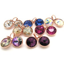 Rose Gold Plated Round Bella