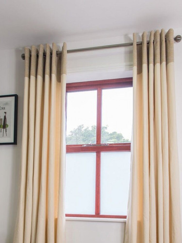 Lined cotton ring top - cotton, curtains