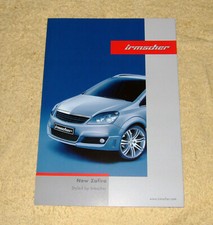 Vauxhall irmscher Zafira B