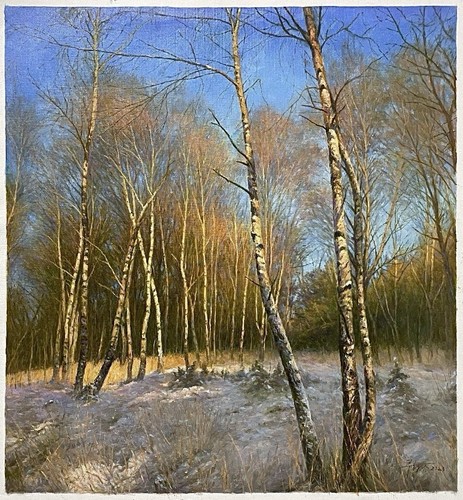Original oil painting - , on