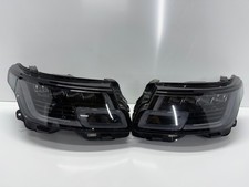 RANGE ROVER VOGUE L405 2018-2022 DRIVER+PASSENGER HEADLIGHT PAIR LED COMPLETE