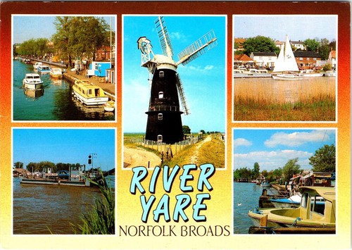 England river yare boats - river,