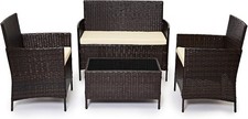 4 Seater Rattan Garden