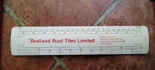 Redland roof tile advertising - redland,