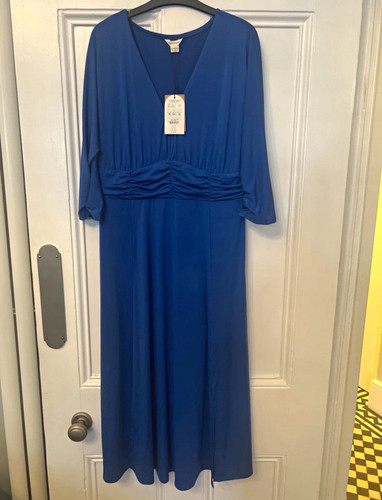 Monsoon blue neck 4 sleeve - monsoon,