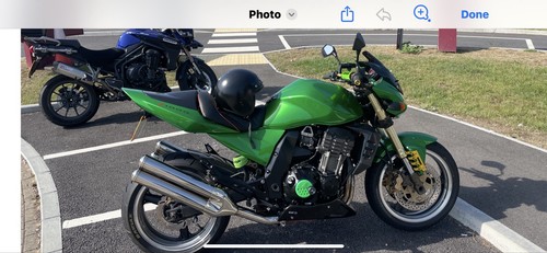 Kawasaki z1000 custom - kawasaki, green