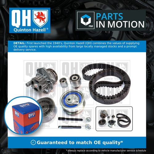 Timing belt water - &, kit