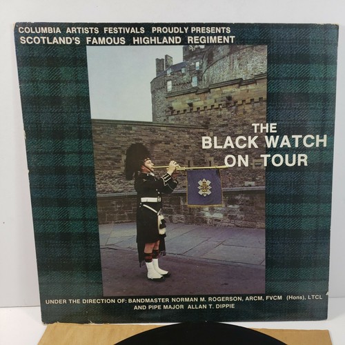 The black watch tour - black, (lp