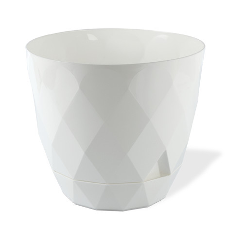 Small plastic plant pot cover - plastic,