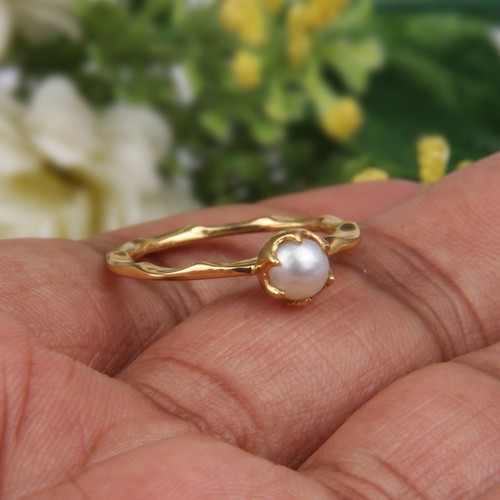 Natural pearl dainty boho - natural,